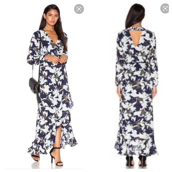 Parker NWT July Maxi Dress in Belize S - Picture 1 of 10